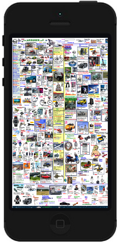 Arngren søkemotoroptimalisert responsive mobile webhuset illustrasjon